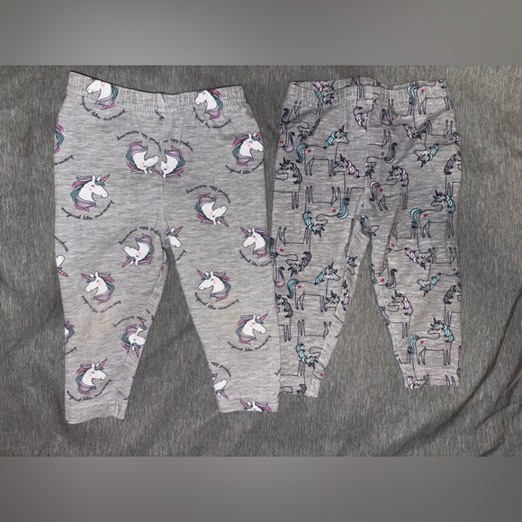 Carter's Other - Unicorn leggings 2 pack